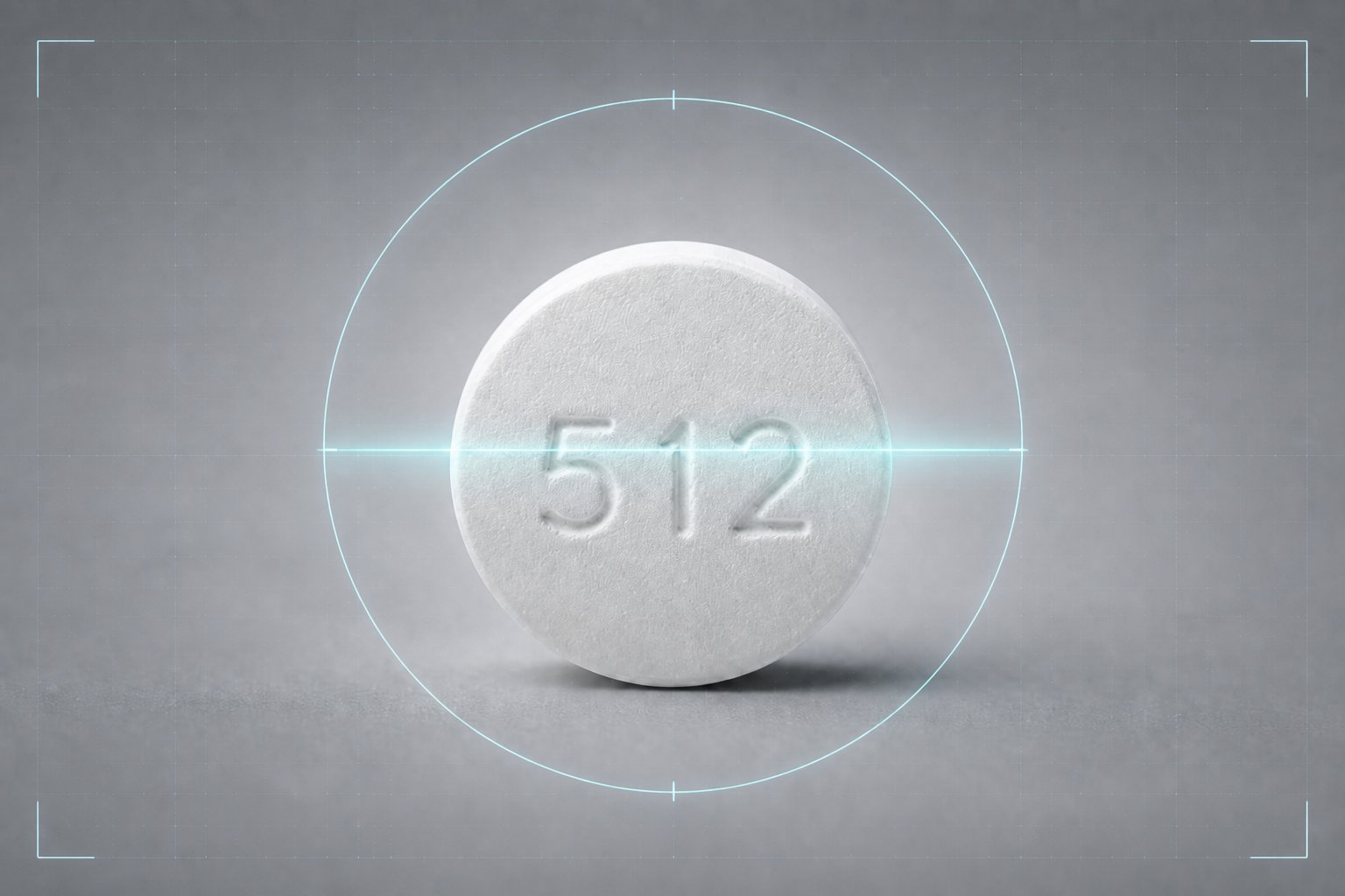 Tablet image during processing, highlighting the pharmacy API workflow from capture to structured data.